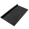 vidaXL Tapis de sol Noir 1,2 x 5 m Caoutchouc