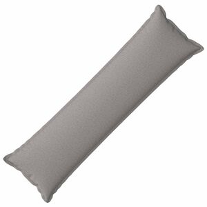 vidaXL Housse de coussin HOUTEN Gris nuage 40 x 145 cm Lin synth&eacute;tique