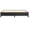 vidaXL Cadre de lit sans matelas noir 200x200 cm similicuir