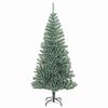 vidaXL Arbre de No&euml;l artificiel floconn&eacute; de neige avec lumi&egrave;re LED