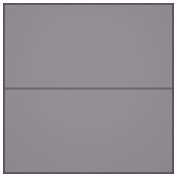 vidaXL B&acirc;che d'ext&eacute;rieur 4x4 m Gris