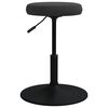 vidaXL Tabouret de massage Velours Noir
