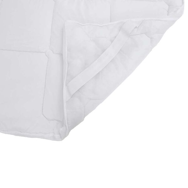 vidaXL Prot&egrave;ge-matelas blanc 140x220 cm