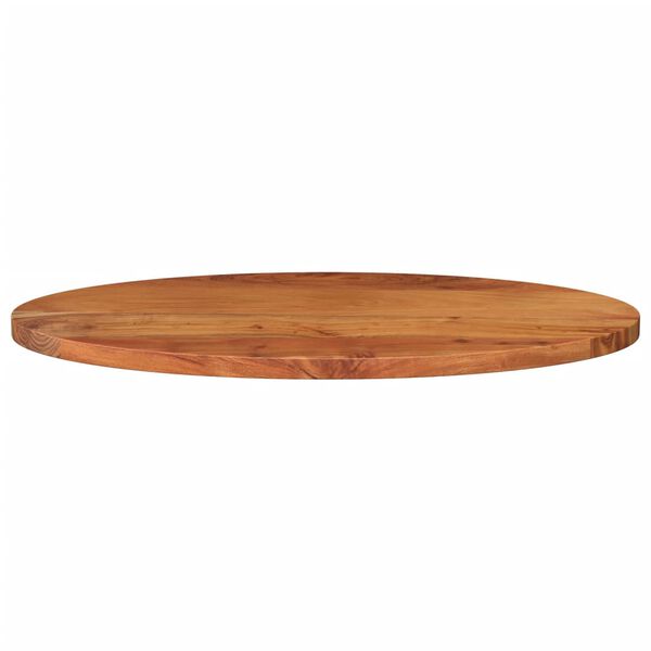 vidaXL Dessus de table 140x60x3,8 cm ovale bois massif d'acacia