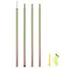 vidaXL M&acirc;t de parasol 200 cm Acier galvanis&eacute;