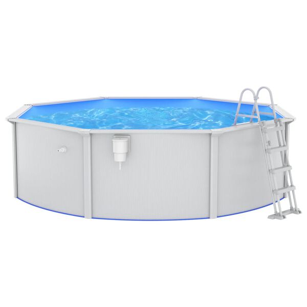 vidaXL Piscine avec échelle de sécurité 460x120 cm