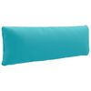 vidaXL Coussin de dos PUTTEN 100 % polyester Turquoise