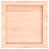 vidaXL &Eacute;tag&egrave;re murale 40x40x(2-4)cm bois de ch&ecirc;ne massif non trait&eacute;