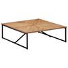 vidaXL Table basse 110x110x36 cm Bois d'acacia solide