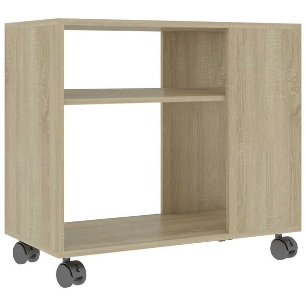 vidaXL Table d'appoint Chêne sonoma 70x35x55 cm Bois d'ingénierie