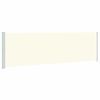 vidaXL Auvent lat&eacute;ral r&eacute;tractable de patio 180x600 cm Cr&egrave;me