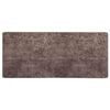 vidaXL Coureur de Tapis MARSA Gris 100 x 50 cm Polyester et PVC
