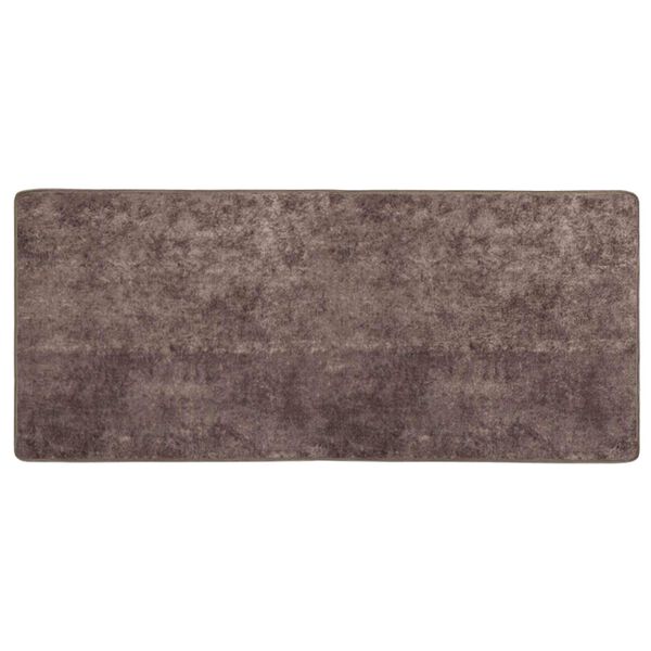vidaXL Coureur de Tapis MARSA Gris 100 x 50 cm Polyester et PVC