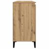 vidaXL Buffet chêne artisanal 102x35x70 cm bois d'ingénierie