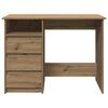 vidaXL Bureau ch&ecirc;ne artisanal 102x50x75 cm bois d'ing&eacute;nierie
