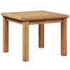 vidaXL Table basse Marron 45 x 45 x 36 cm Bois de teck massif