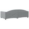 vidaXL Lit de repos gris clair 100x200 cm tissu