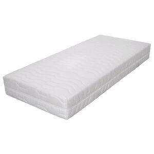 vidaXL Matelas 100 x 200 cm 7 zones Ressort ensach&eacute; 20 cm H2