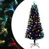 vidaXL Sapin de No&euml;l artificiel avec 250 LED Vert 210 cm PVC