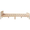 vidaXL Cadre de lit sans matelas 135x190 cm bois de pin massif