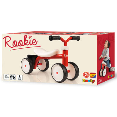 Smoby Vélo enfant Rookie Rouge
