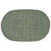 vidaXL Tapis de surface Vert olive 100 x 152 cm Jute