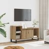 vidaXL Meuble TV ch&ecirc;ne artisanal 100x35x55 cm bois d'ing&eacute;nierie