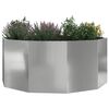 vidaXL Jardini&egrave;re Argent 120 x 120 x 50 cm Acier galvanis&eacute;