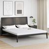 vidaXL Matelas Blanc 200 x 200 cm Tissu jacquard