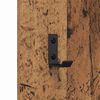 vidaXL Porte-manteau mural Montage mural Bois ancien 30 x 1,5 x 80 cm