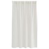 vidaXL Rideau en Voile 2 pcs Crème 140 x 140 cm Polyester