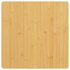 vidaXL Dessus de table 60x60x2,5 cm bambou