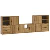 vidaXL Meubles TV 5 pcs avec rangement ODDA bois de pin massif
