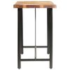 vidaXL Table de bar 180x70x107 cm Bois de récupération solide