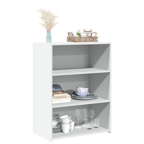 vidaXL Buffet blanc 70x41x93 cm bois d'ing&eacute;nierie