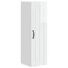 vidaXL Meuble mural LUCCA Blanc brillant 30 x 31 x 100 cm