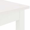 vidaXL Table de bar Blanc 110 x 55 x 105 cm Bois de pin massif
