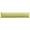 vidaXL Coussins de canapé 2 pcs Vert clair 200 x 40 cm tissu