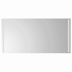 vidaXL Miroir de salle de bain LED avec miroir Transparent 100 x 60 cm