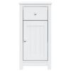 vidaXL Armoire de salle de bain BERG blanc 40x34x80 cm pin massif