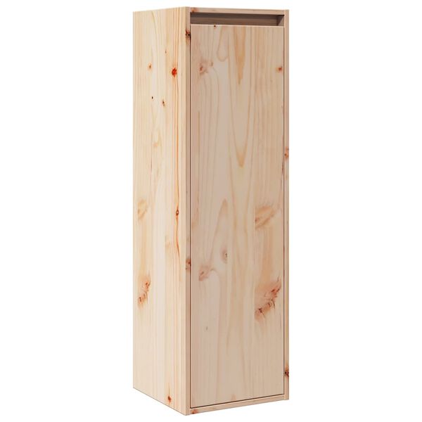 vidaXL Armoire murale 30x30x100 cm Bois de pin massif