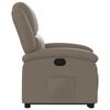 vidaXL Fauteuil inclinable Cappuccino Similicuir