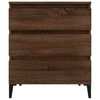 vidaXL Buffet Ch&ecirc;ne marron 60x35x70 cm Bois d'ing&eacute;nierie
