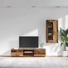 vidaXL Ensemble meuble TV FLORIN Bois ancien Bois d'ing&eacute;nierie