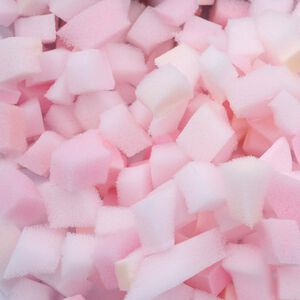 vidaXL Remplissage de mousse d&eacute;chiquet&eacute; Rose 2,5 kg Polyur&eacute;thane