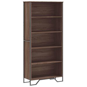 vidaXL Biblioth&egrave;que ch&ecirc;ne marron 80x31x169 cm bois d'ing&eacute;nierie