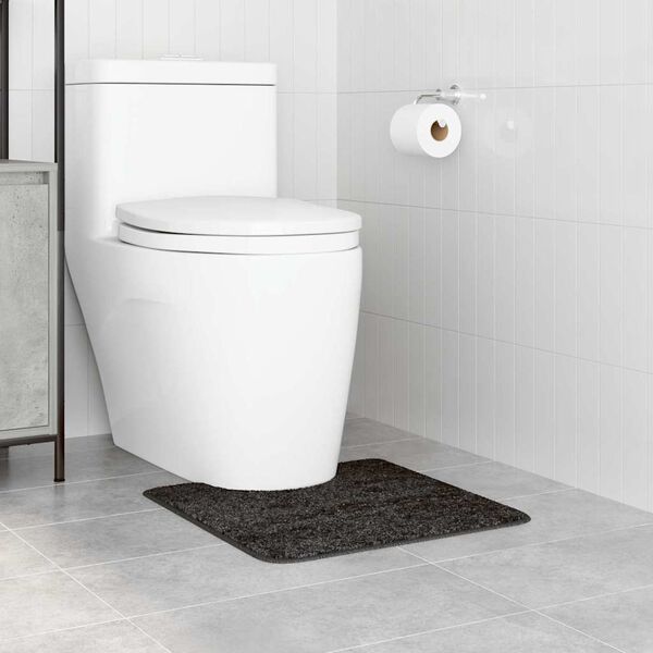 vidaXL Tapis de bain antid&eacute;rapant avec d&eacute;coupe pour toilette