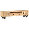 vidaXL Meuble TV 150x30x37 cm Bois solide de manguier