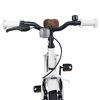 vidaXL V&eacute;lo pour Enfants 18 Pouces pour les 5-7 ans Blanc