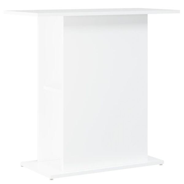 vidaXL Support d'aquarium Blanc 75x36x72,5 cm Bois d'ingénierie